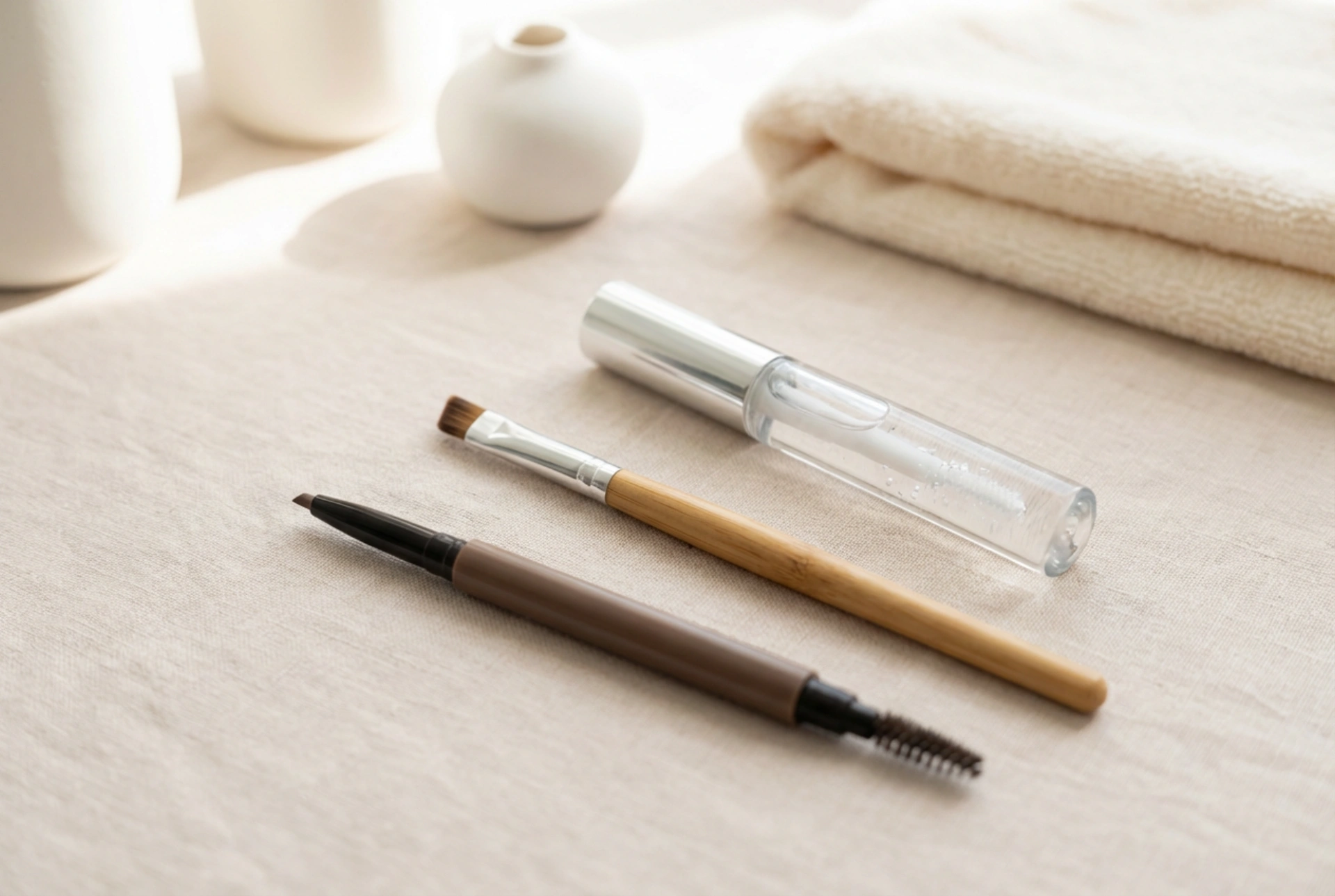 Einfache Techniken für das Augenbrauen-Make-up: Formen, Füllen und Fixieren