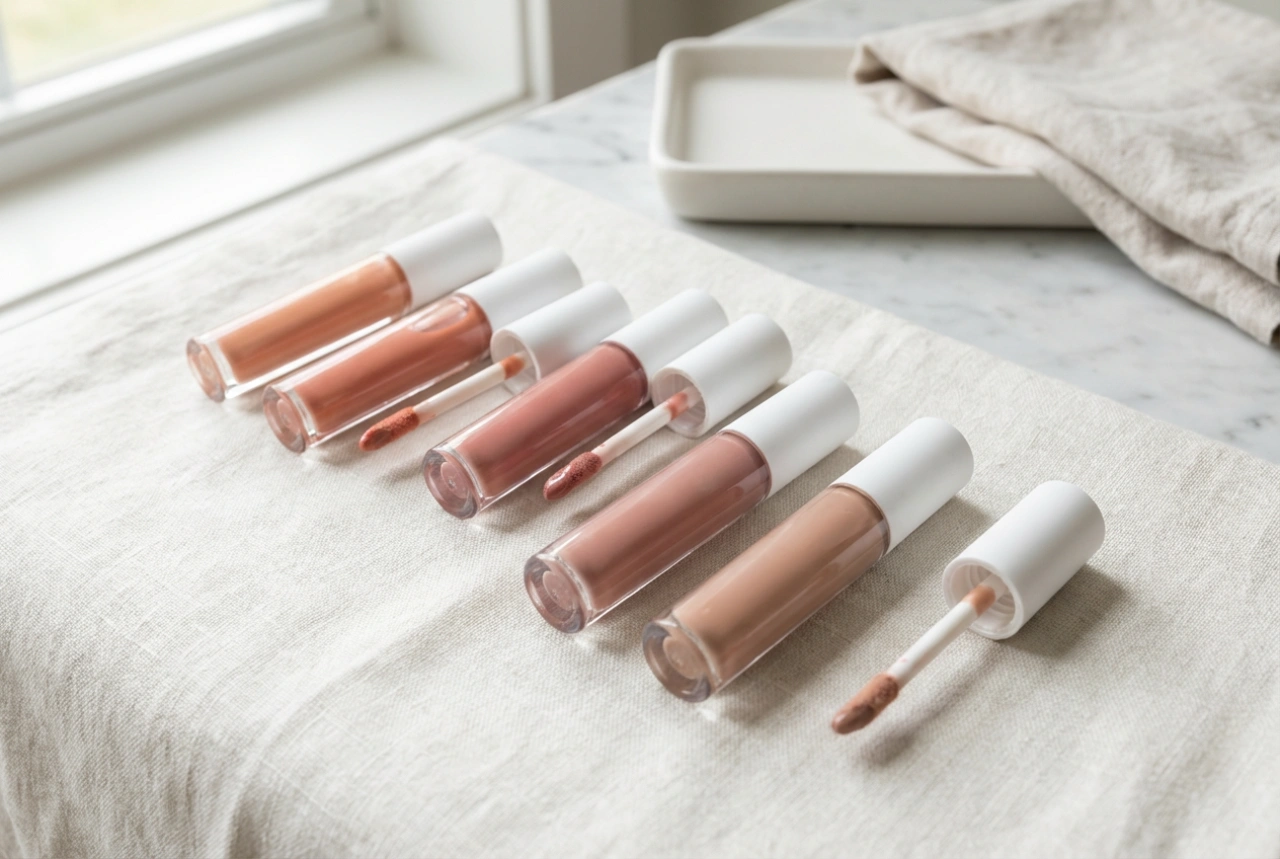 Nude Lipgloss passend zum Teint: Farbwahl und Tragetechniken