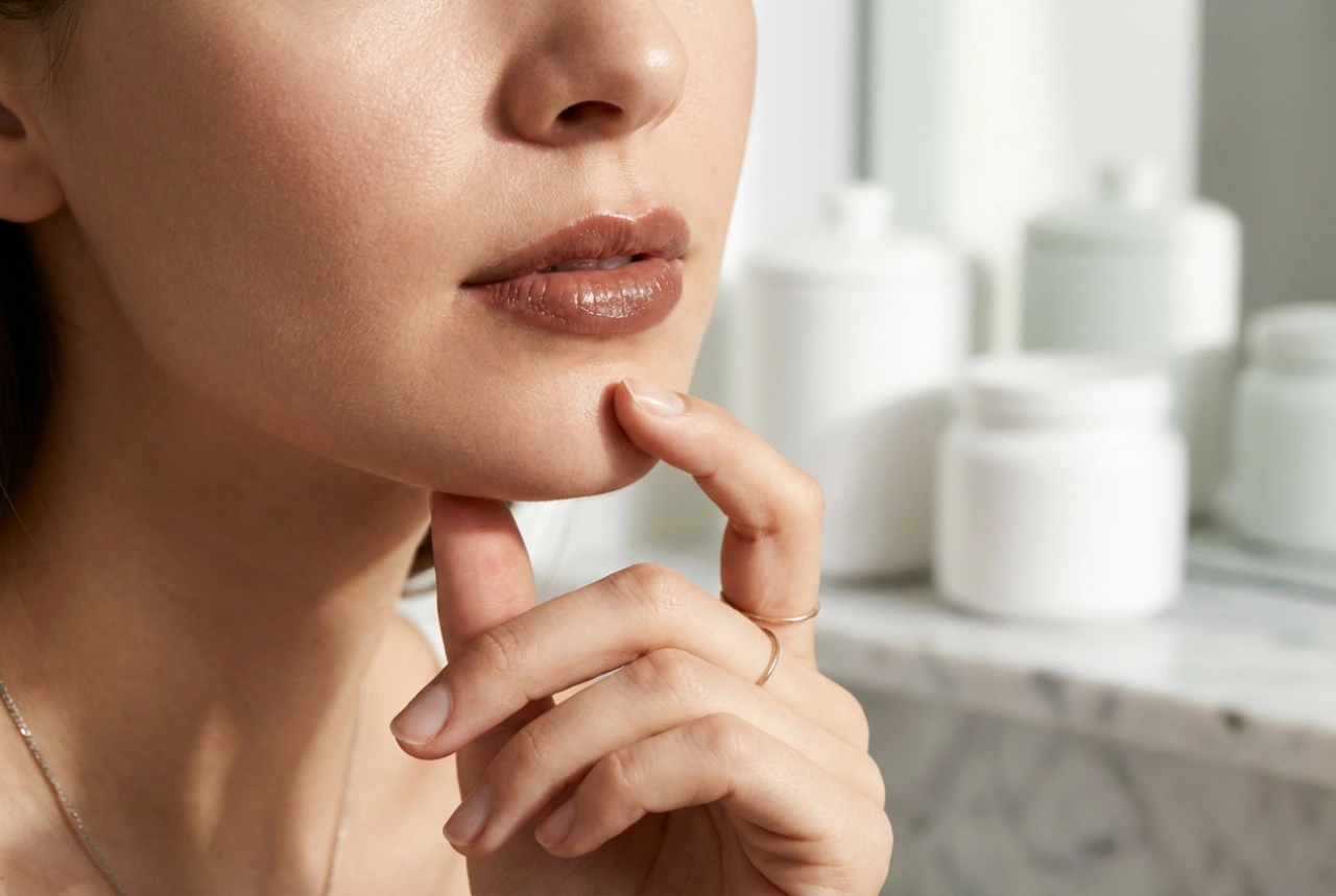 Brauner Lipgloss für jeden Tag: Ein leichtes Make-up, das nicht beschwert