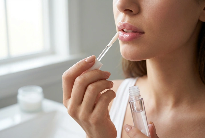 Lipgloss in der Tube: Saubere Anwendung, Schichten und Konturenpflege