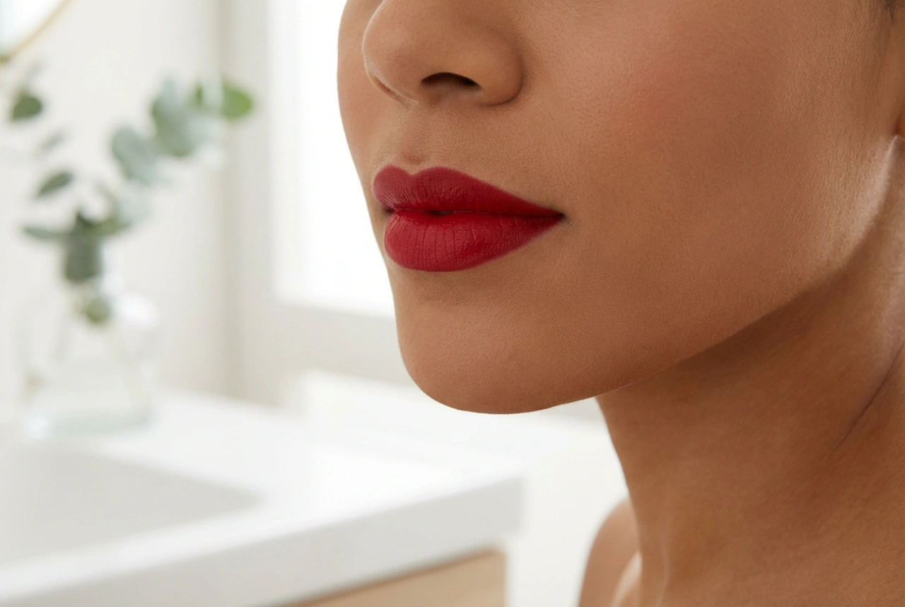 Roter Lippenstift: So finden Sie den passenden Ton, ziehen präzise Konturen und sichern langen Halt