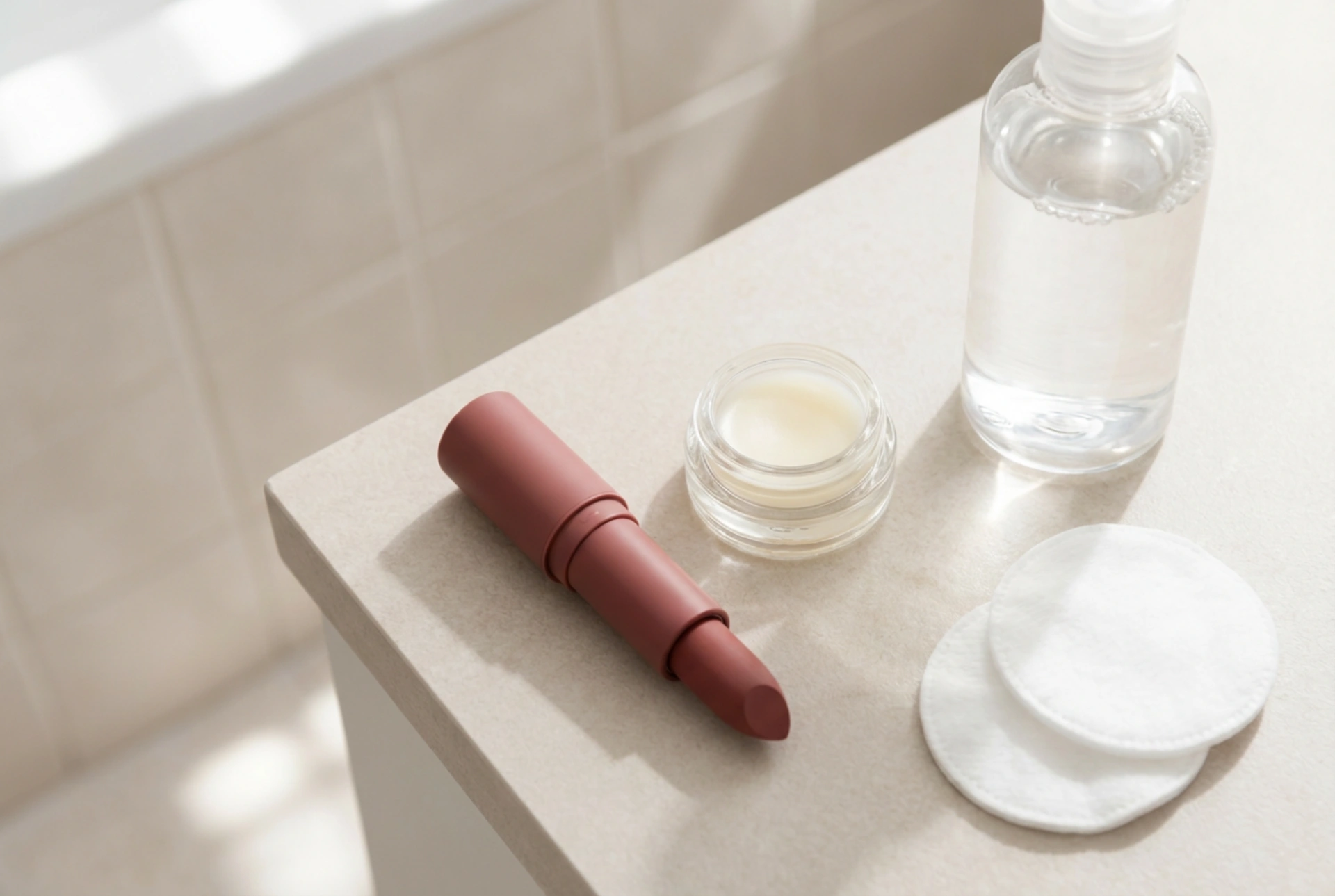 Matter Lippenstift ohne Austrocknen: Vorbereitung, Anwendung und Entfernung