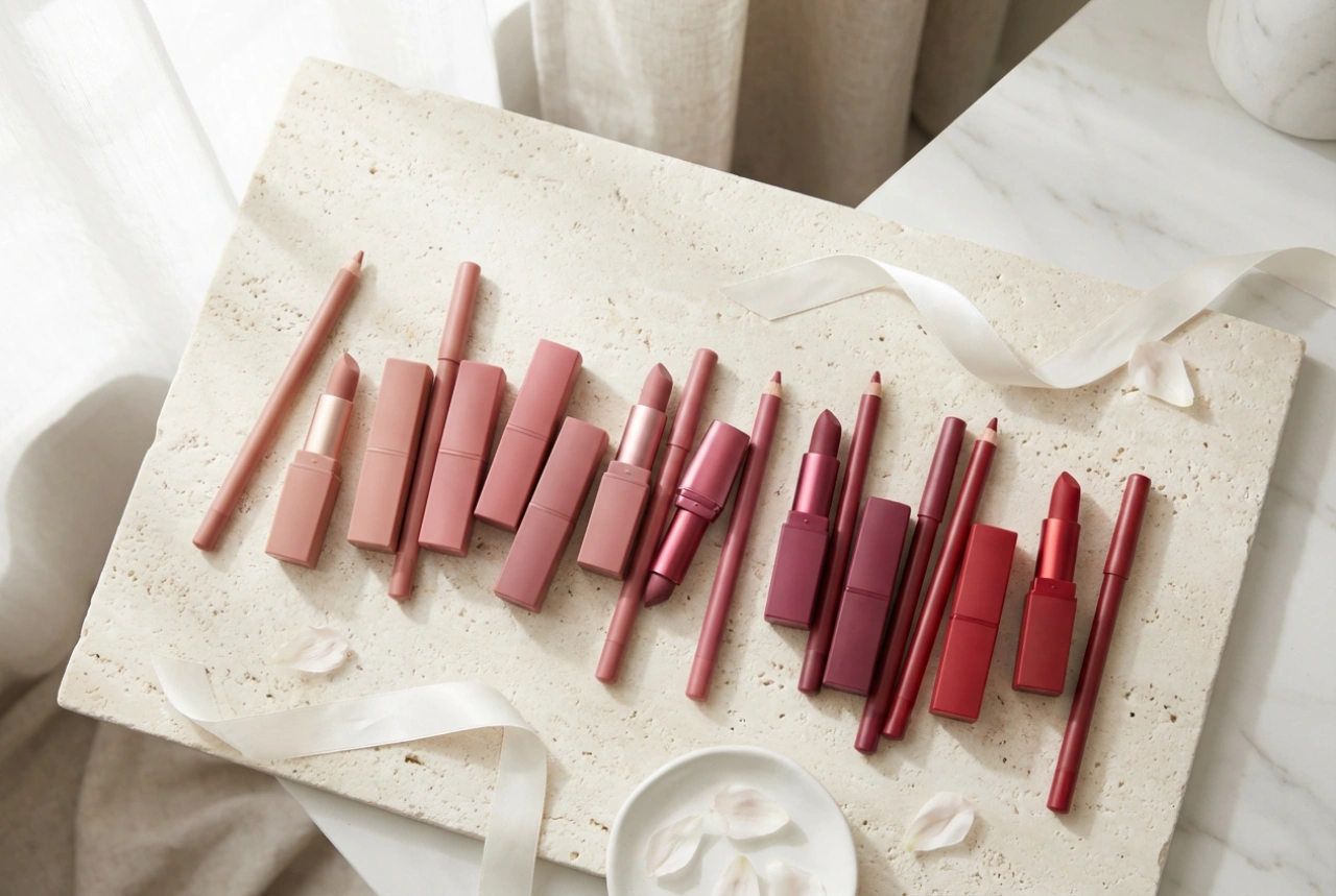 Lippenkonturenstifte: Wie man den richtigen Farbton und die passende Technik für verschiedene Lippenstifte auswählt