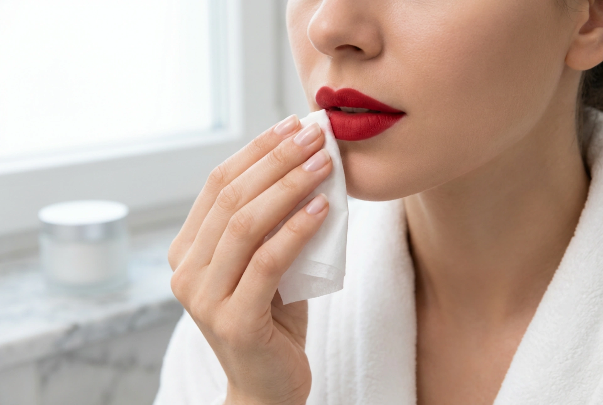 Matter Lippenstift ohne Makel: Vorbereitung, Auftrag und Korrekturen