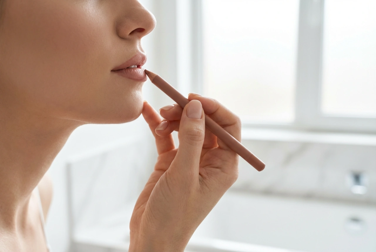 Nude Konturenstift: Lippenform modellieren und langanhaltendes Make-up