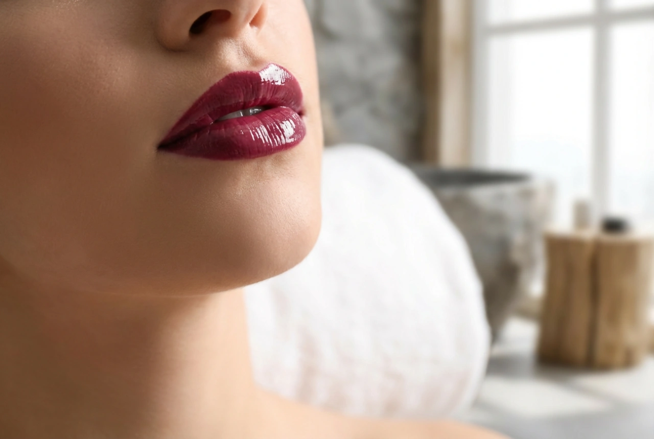 Vinyl-Lippenstift Schritt für Schritt: Wie Sie spiegelnden Glanz und präzise Konturen erzielen