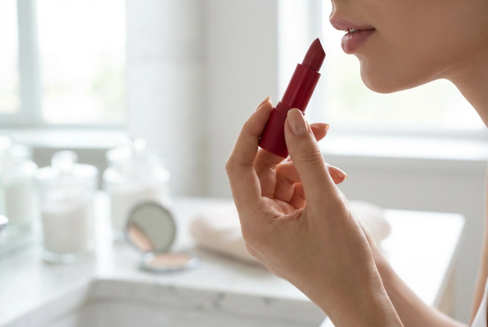 Roter Lippenstift für verschiedene Anlässe: präzise Anwendung und Korrekturen