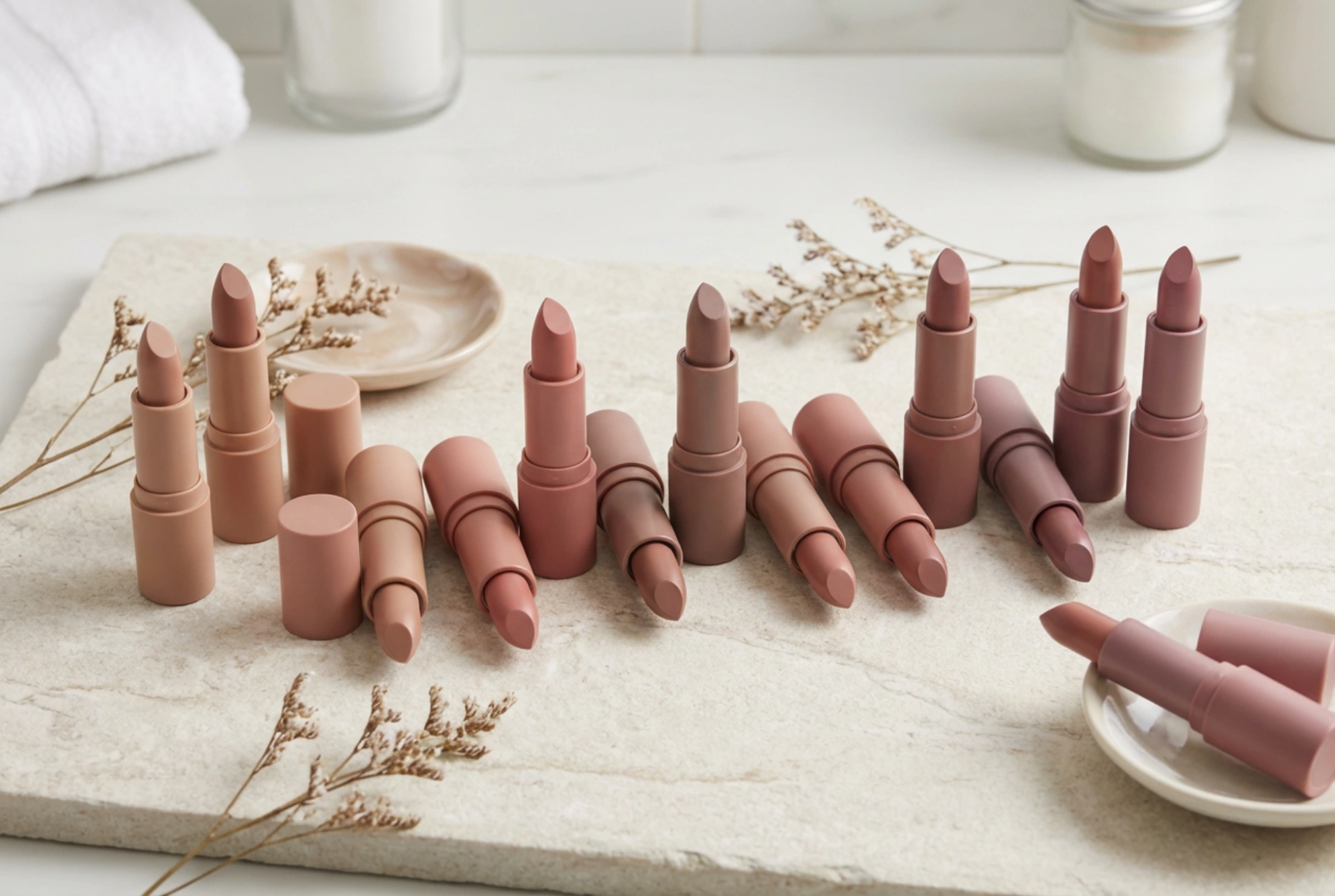 Nude-Lippenstift: Den passenden Ton für jeden Teint finden und richtig auftragen