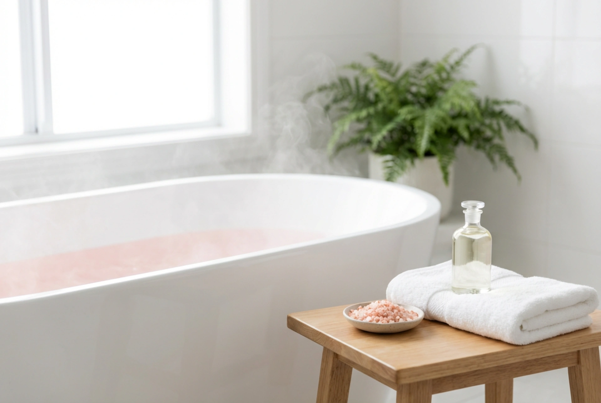 Himalaya-Salz für das Bad: Anwendung in einer entspannenden Routine