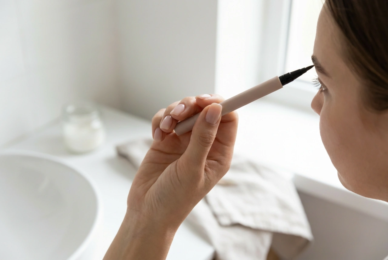 Augenbrauen-Hennastift: Präzise Coloration für zu Hause