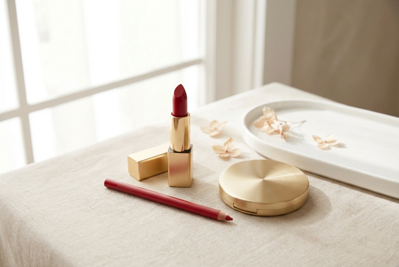 Roter Lippenstift für jeden Anlass: Kontur, Anwendung, Korrekturen