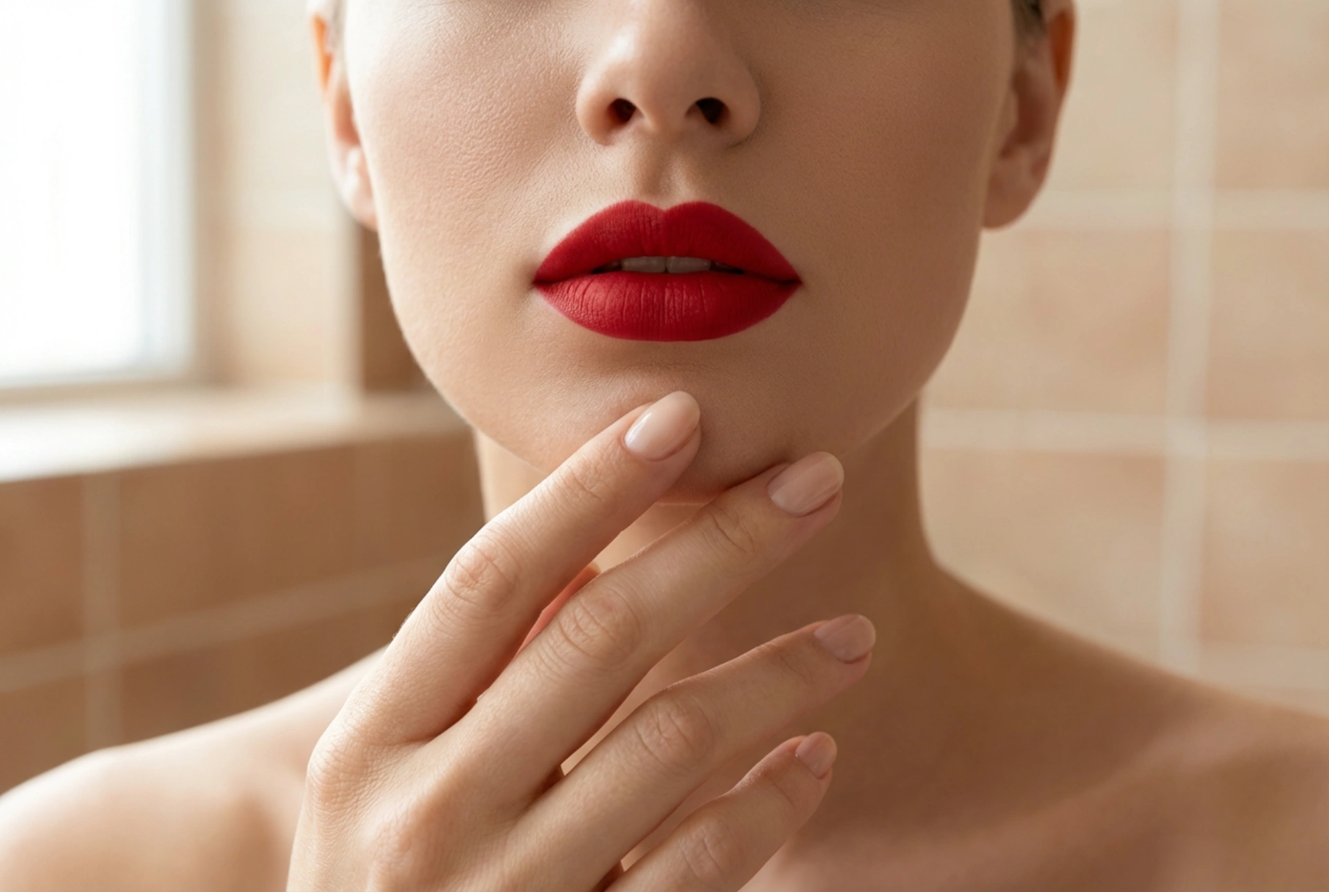 Roter Lippenstift Schritt für Schritt: Vorbereitung der Lippen, Kontur und Haltbarkeit